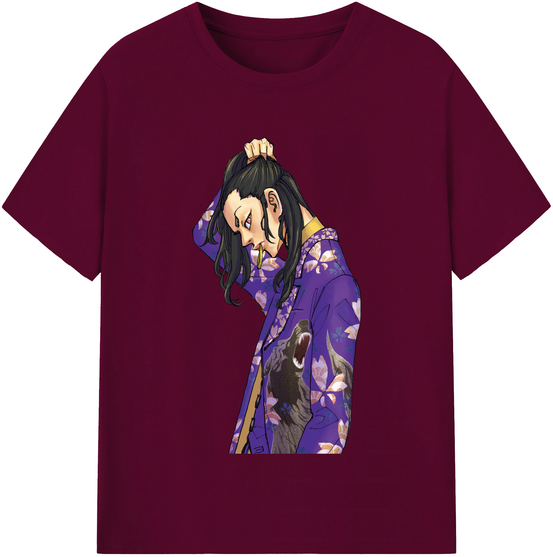 （画像用） 東京リベンジャーズ Tokyo Revengers レディースカジュアルプリントTシャツ（綿100％）